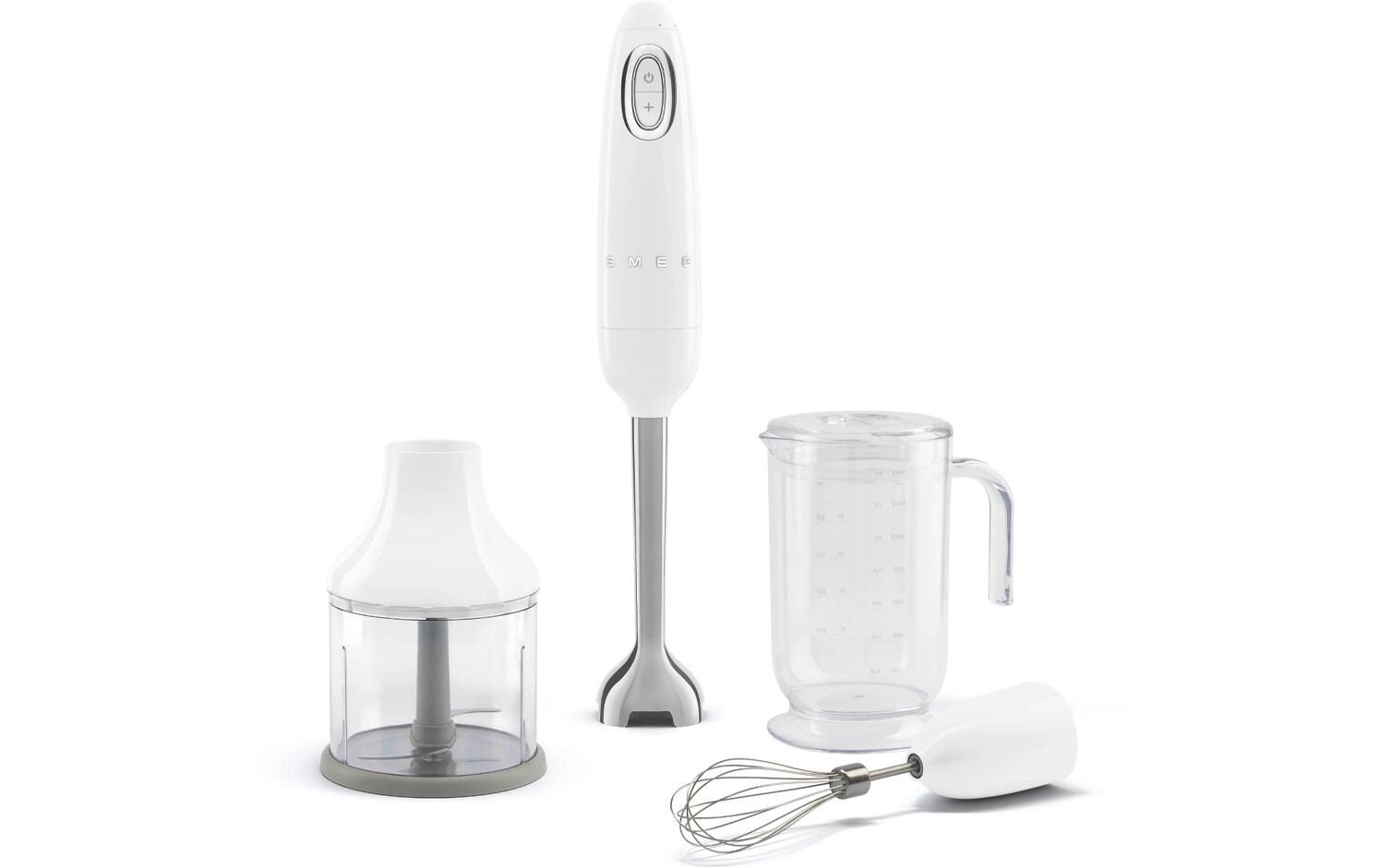 Stabmixer HBF03 WhEU Weiss<br>Stufenloser Stabmixer im Retro-Look