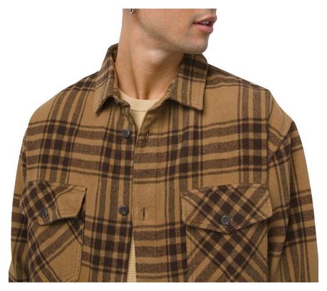 Chemise Oversized Vans Vintage Heavyweight Marron
