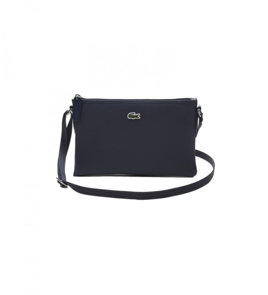 Bolsa transversal Lacoste azul marinho