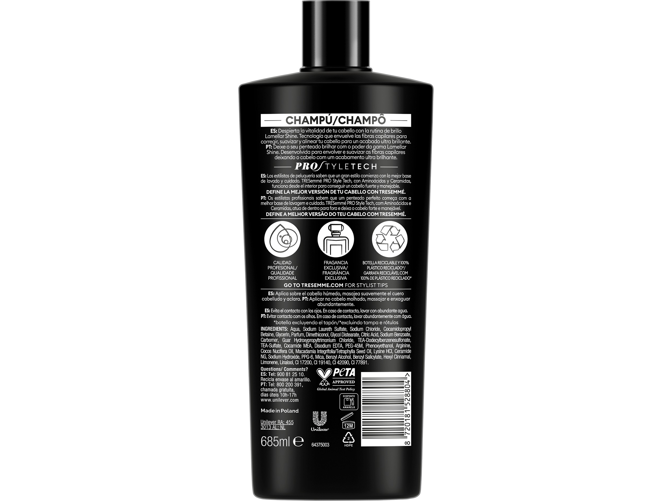 CHAMPO TRESEMMÉ SHINE 685ML