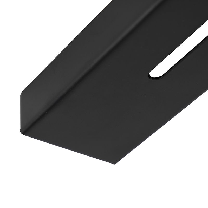 Plafondplaat zwart 120cm voor 2, 3 of 5 hanglampen