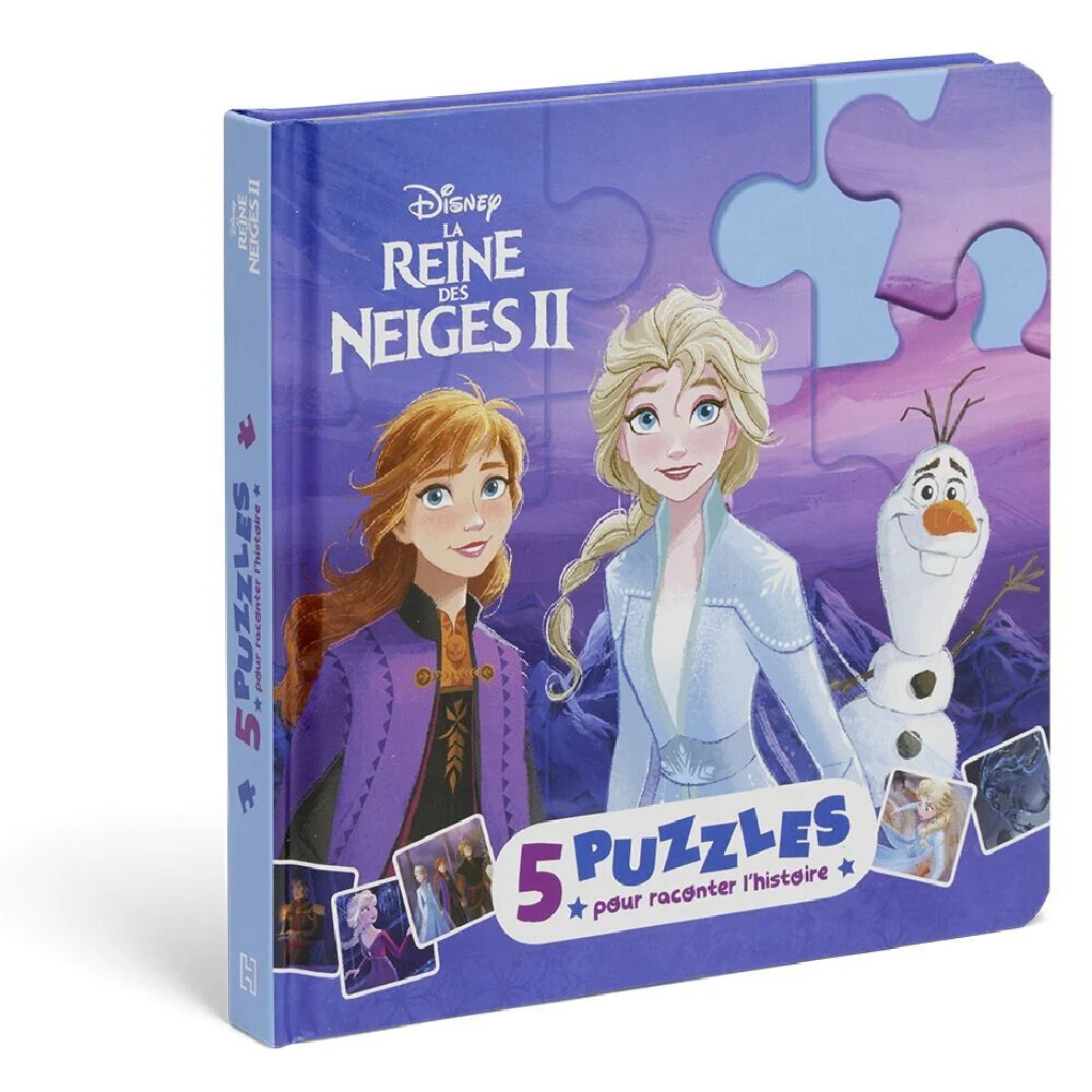 Livre puzzle Disney - La Reine des Neiges 2