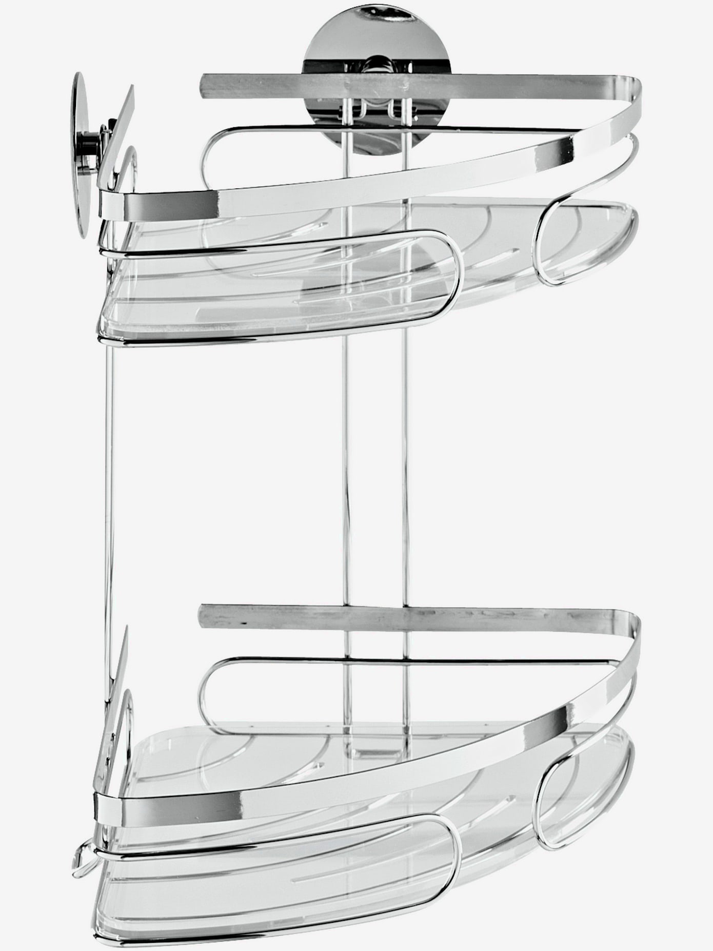 Étagère d'angle inox de qualité