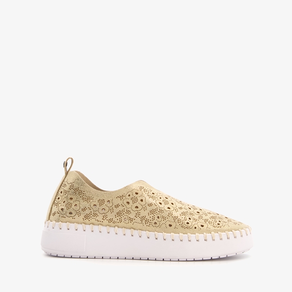 Hush Puppies dames instappers goud