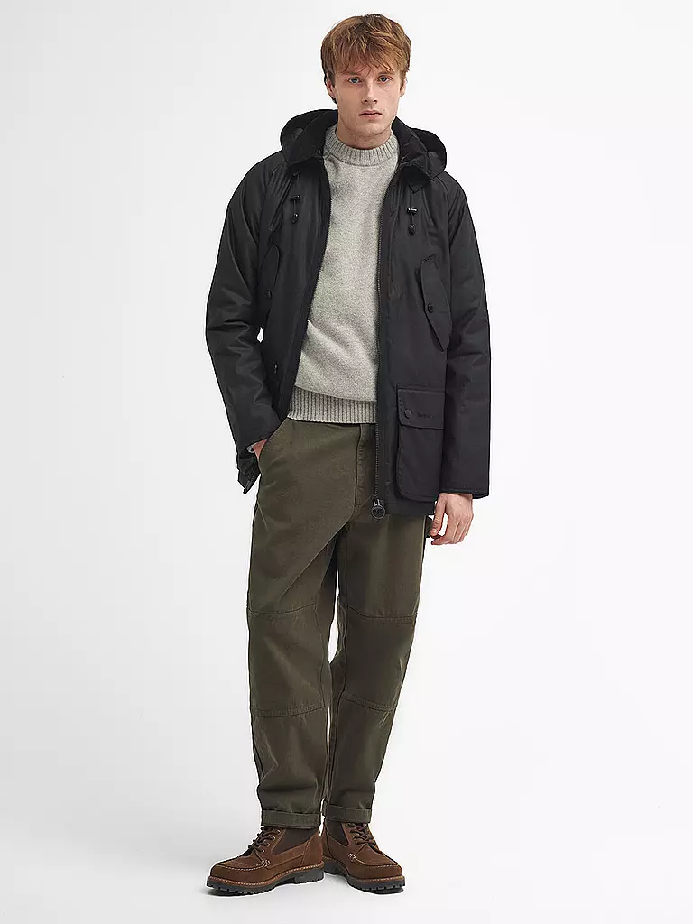 BARBOUR Parka BEAUFORT schwarz