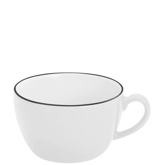 KAHLA Pronto Line Cappuccinotasse 0,25 l Line pure black