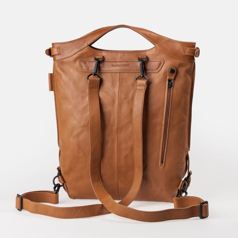 Aunts & Uncles Grandma's Luxury Club Backpack / Shoulderbag Mrs. Cronut Caramel