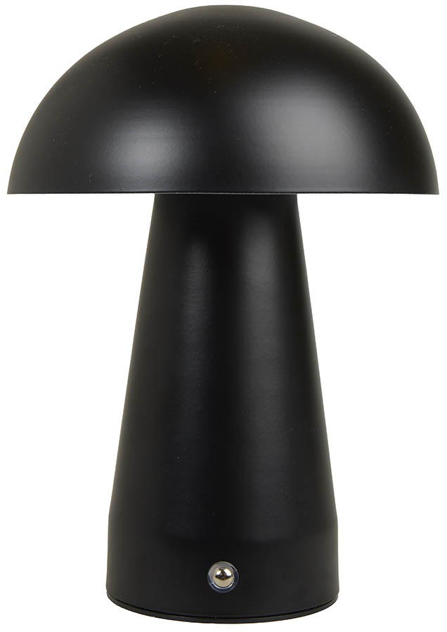 Fungo LED lampe 20 cm svart