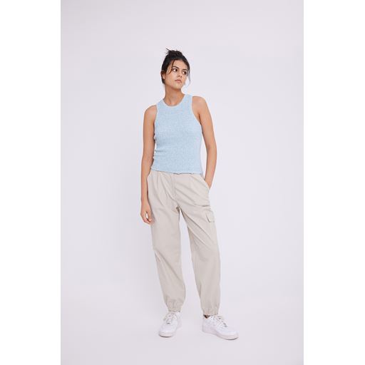 Envii Enchack Racer Top, White/Blue Melange, M