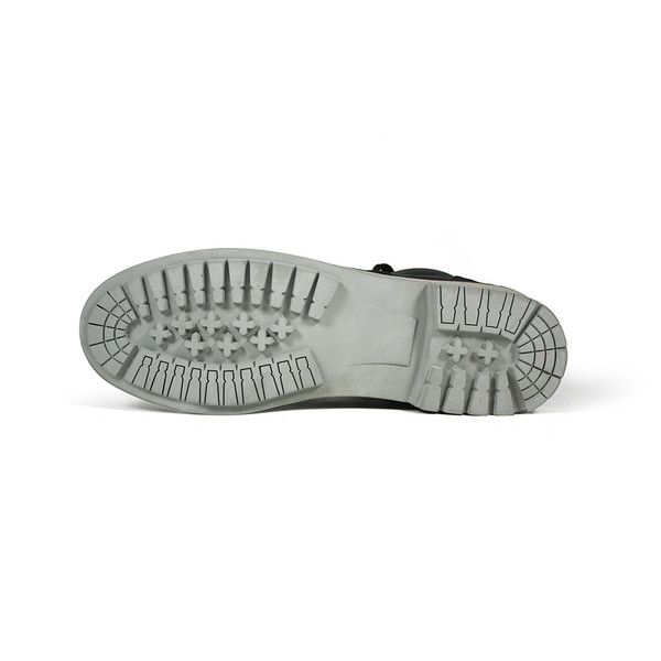 Harisson - Chaussures Custer Commando Noir