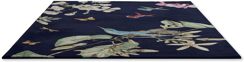 Vloerkleed Navy 37818 Hummingbird  | Wedgwood Home