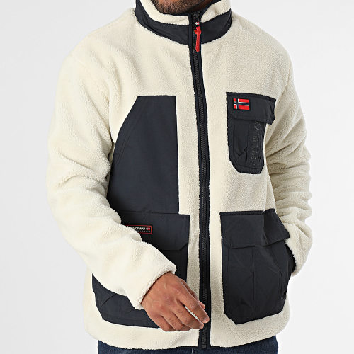 Veste Polaire Umare Blanc Noir