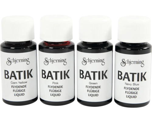 Batikverfset 4x50 ml