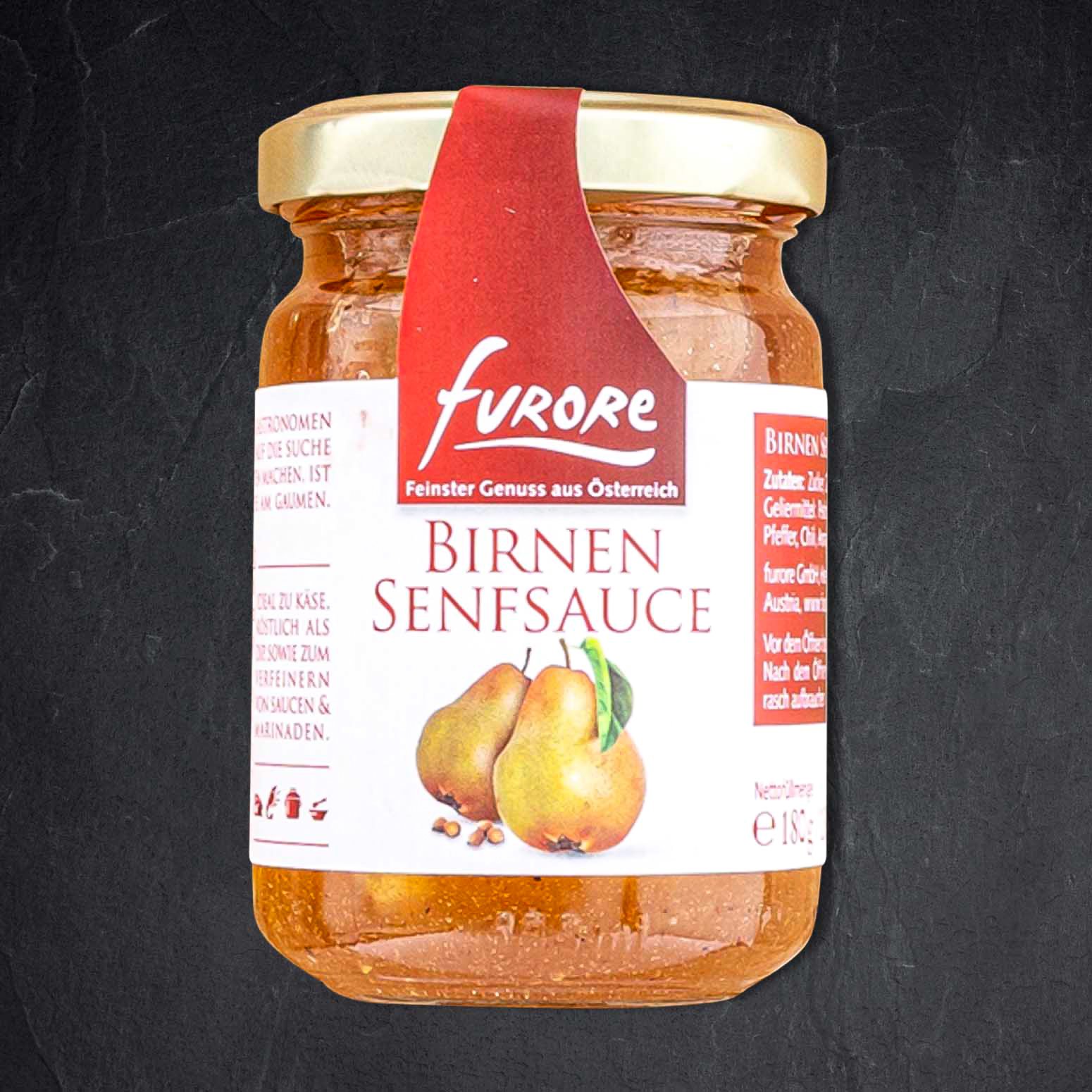 Birnensenfsauce