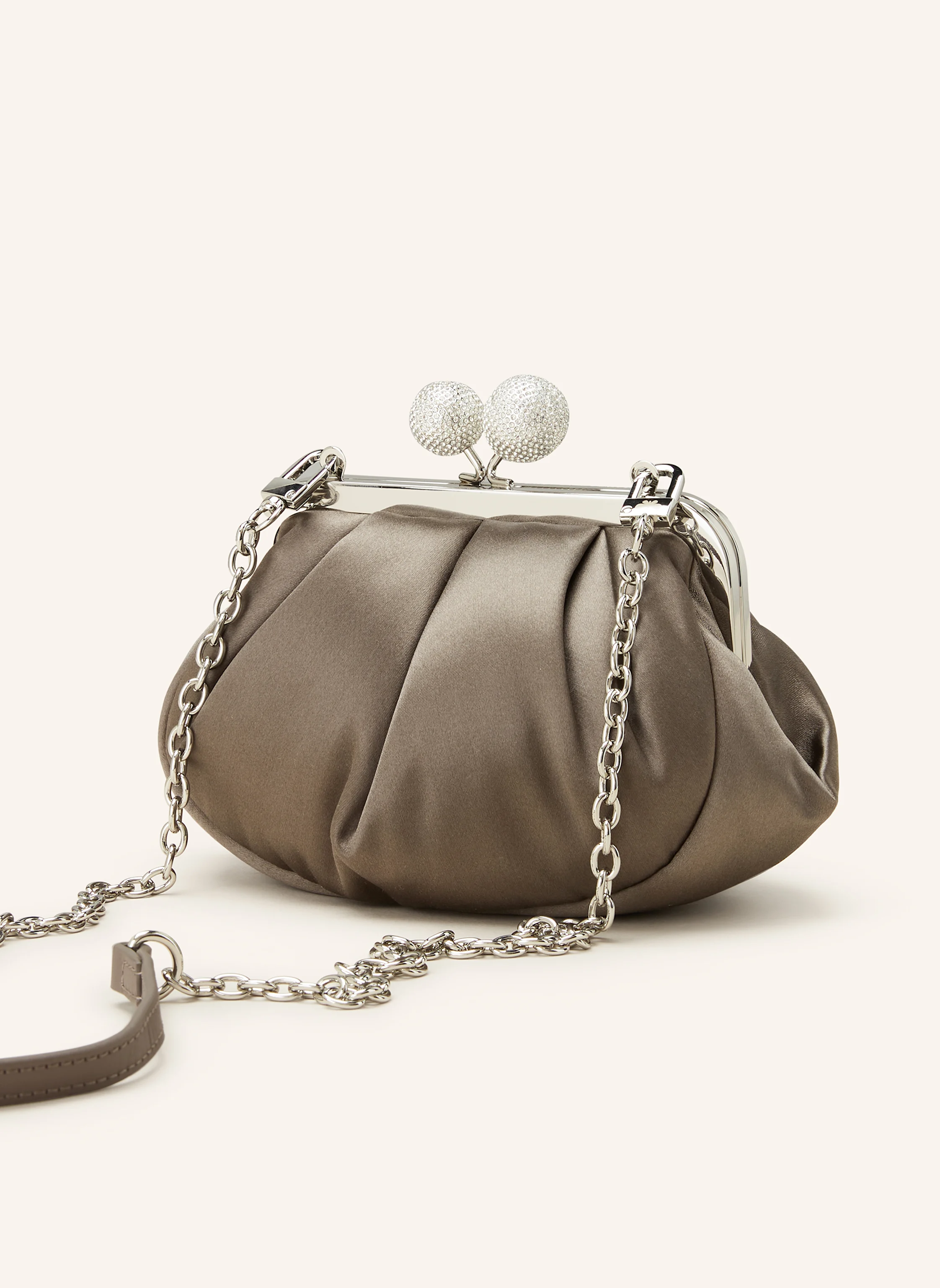 WEEKEND Max Mara Clutch EMMY mit Schmucksteinen