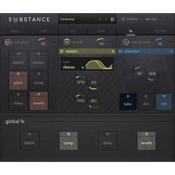 Output Substance