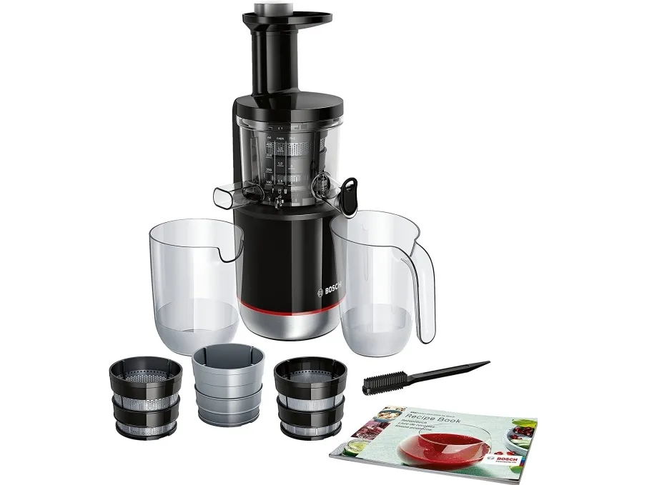 Bosch VitaExtract MESM731M - Saftpresser - 150 W - sort/ sølv