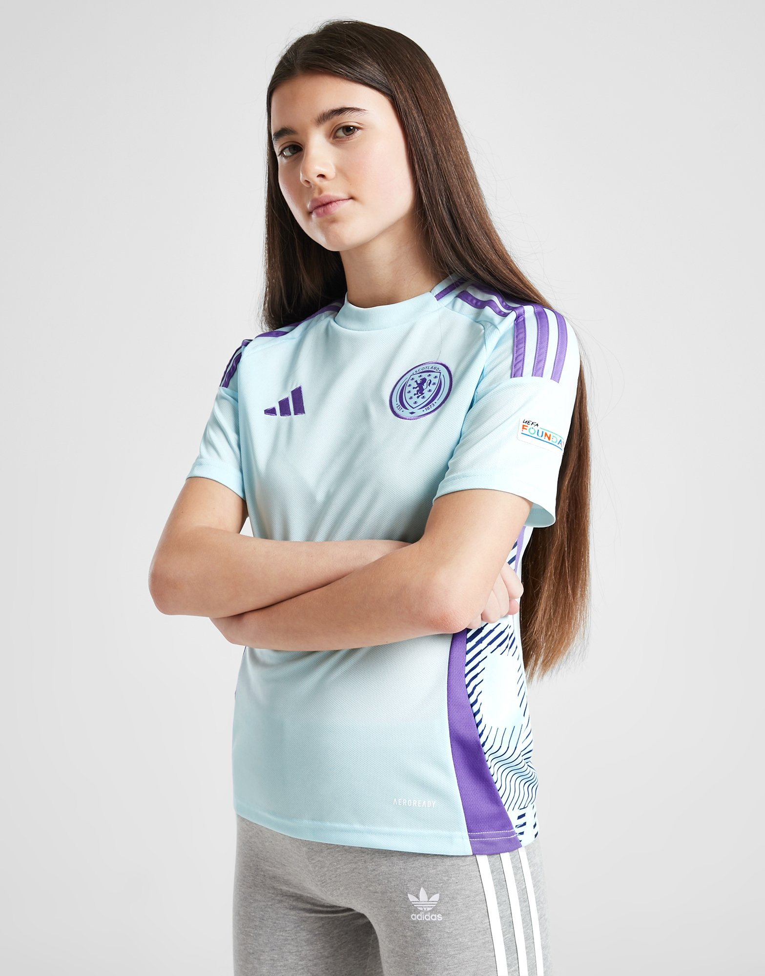 adidas Maillot Ecosse 2024/25 Euro Badge Match Extérieur