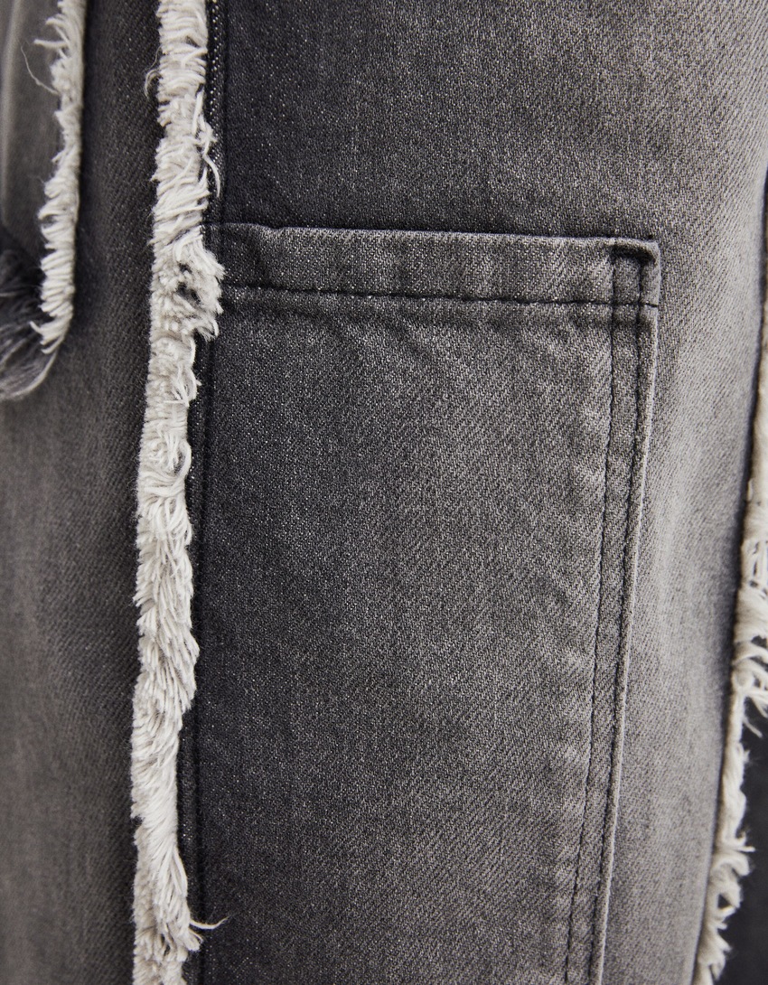calças jeans largas