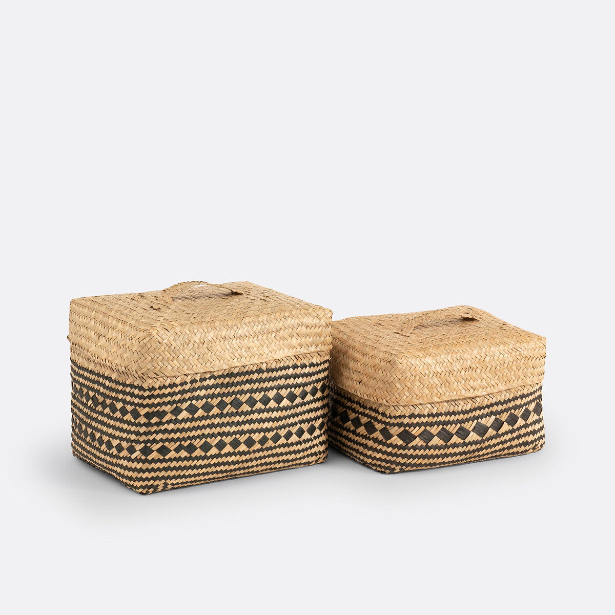 LA REDOUTE INTERIEURS<br>Conjunto de 2 cestos, Kotak