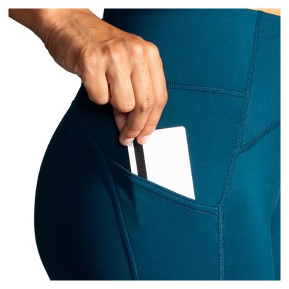 Collant thermique Brooks Momentum Thermal Bleu Femme
