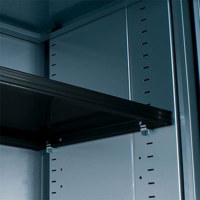 Tablette pour armoire à rideaux ETIC - 120 cm - anthracite