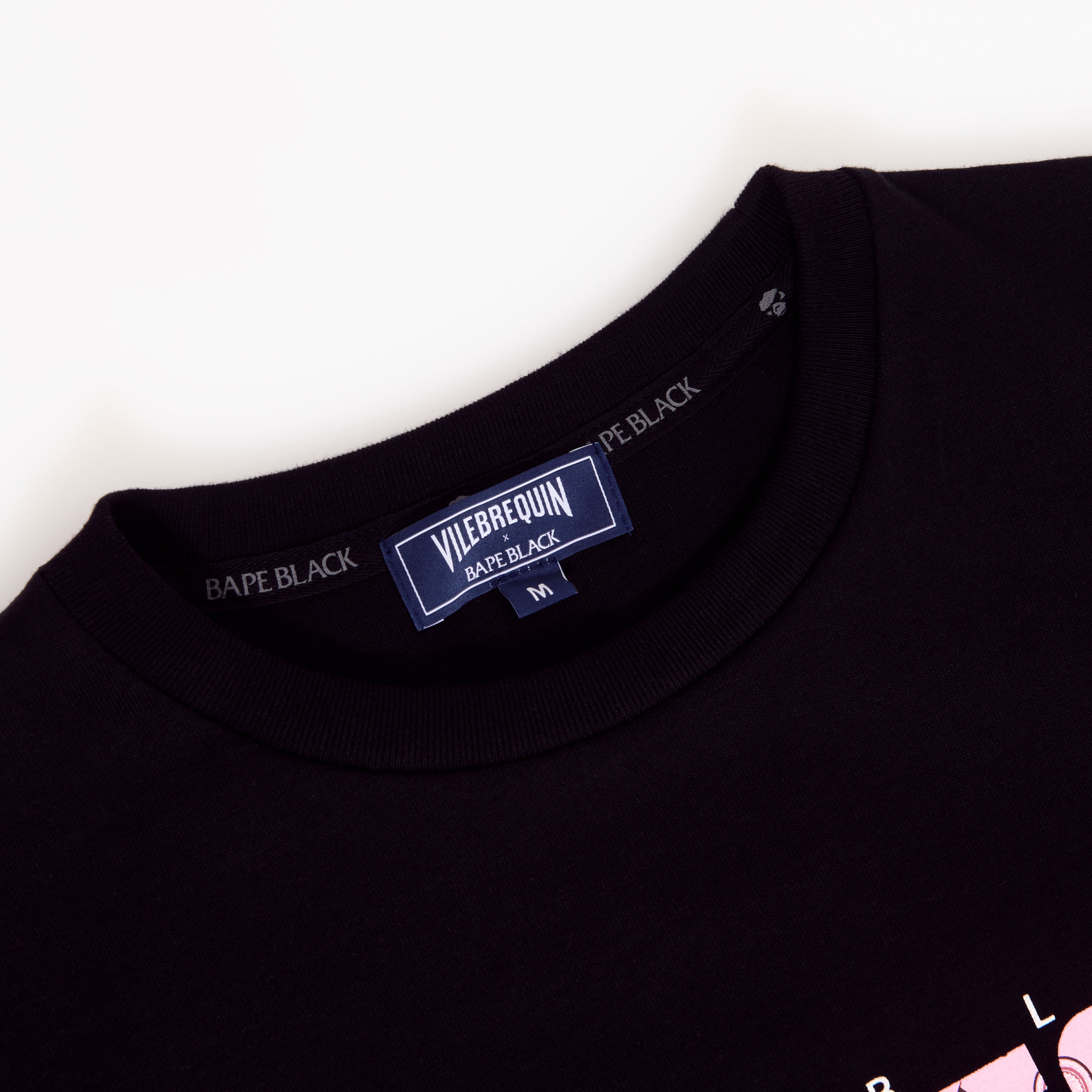 T-Shirt homme Bandana Logo imprimé - Vilebrequin x BAPE® BLACK | Site Vilebrequin | TPEZ2P88