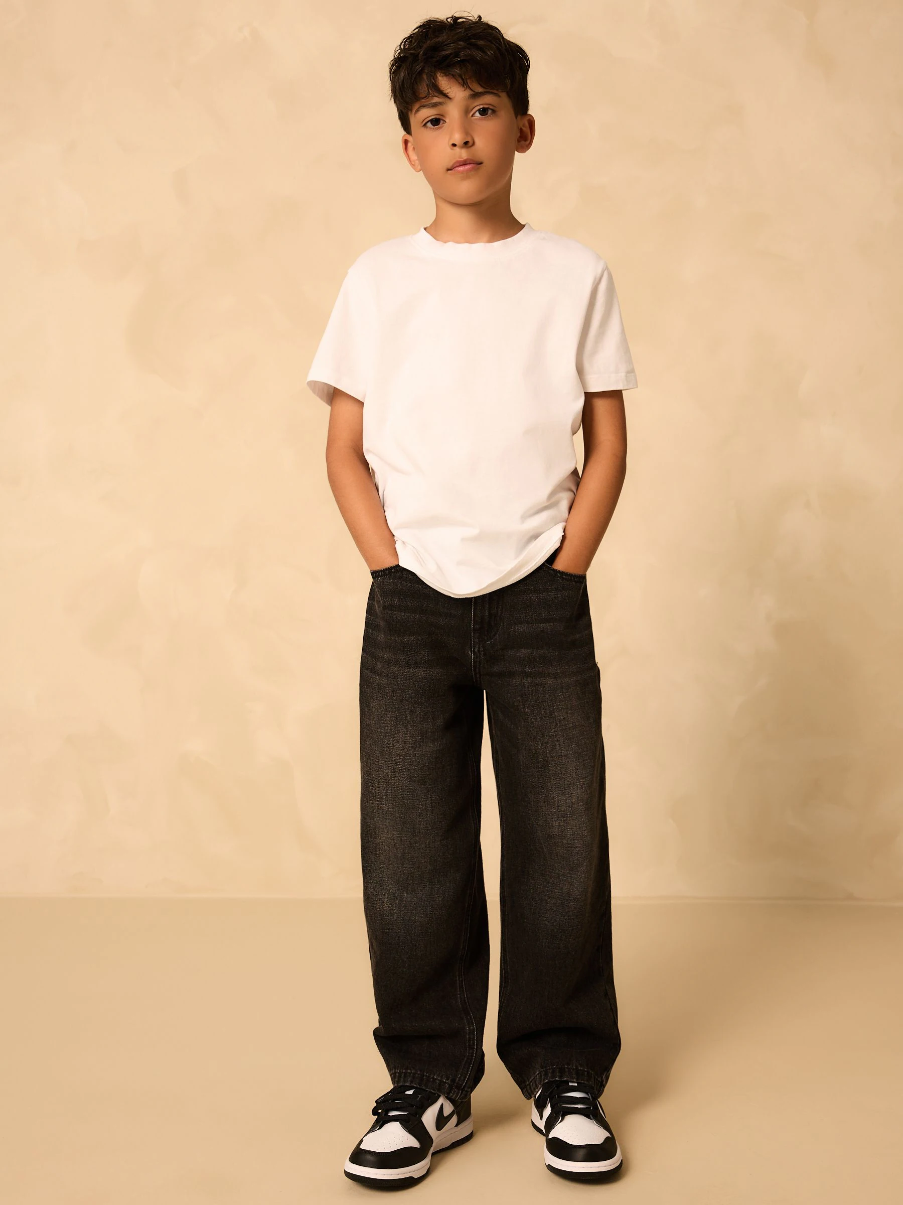 Zwarte wassing - Authentieke jeans (3-16jr)