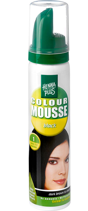 HENNA Colour Mousse Schwarz 1 75 ml