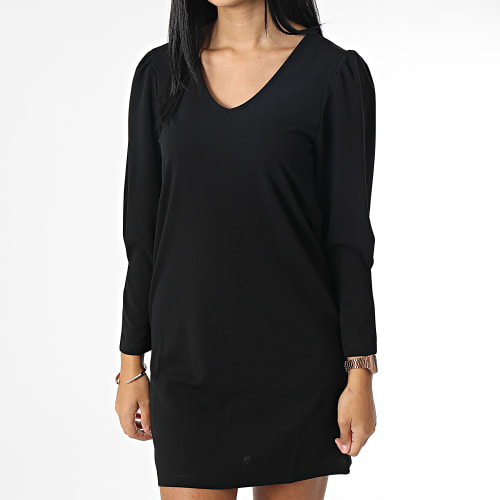 Robe Femme Col V Catia Noir