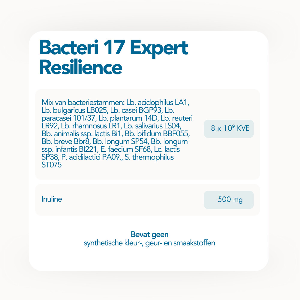 BonusanBacteri 17 Expert Resilence Sachets 28 stuks