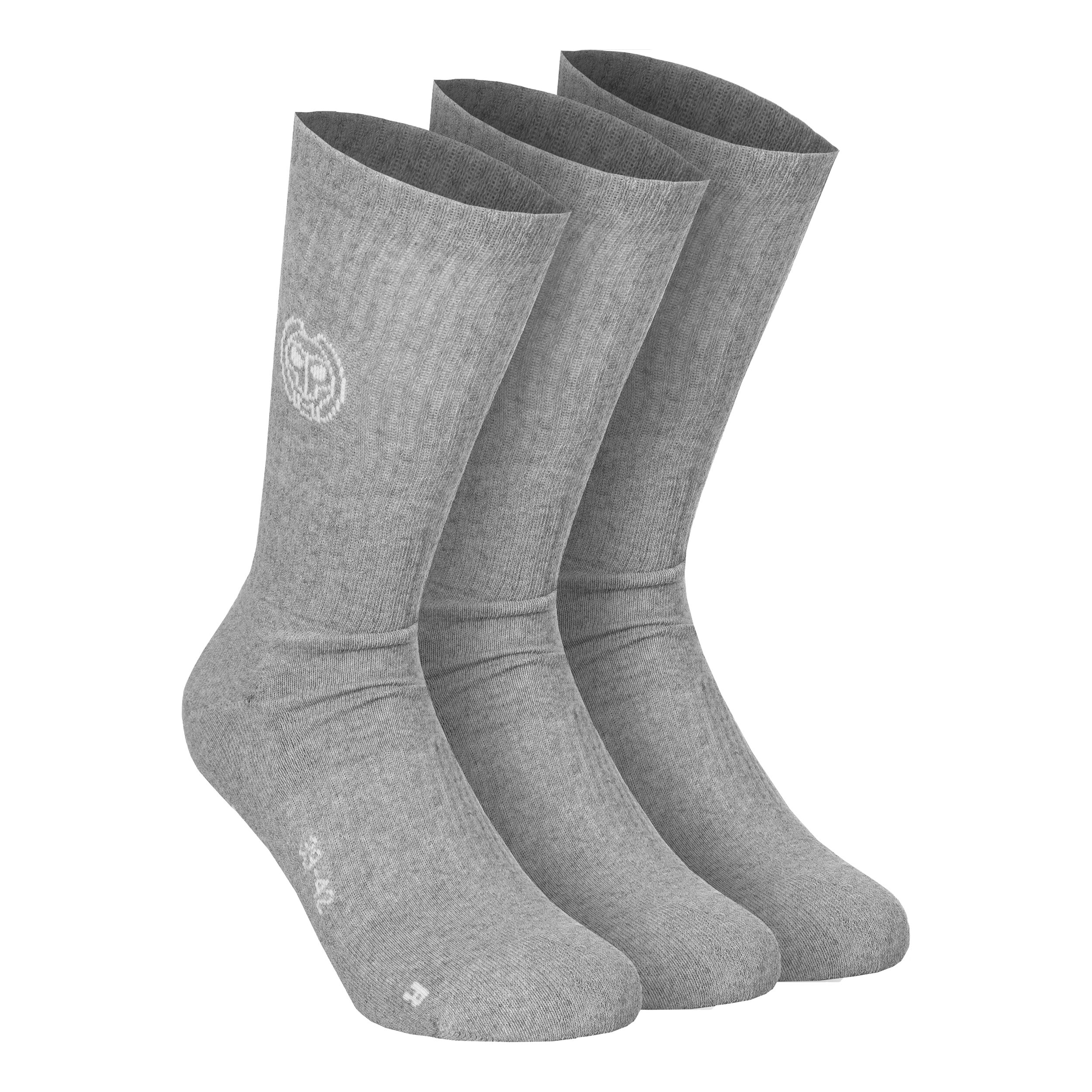 BIDI BADU Don Carlito Crew Move Chaussettes De Tennis - Gris , Blanc
