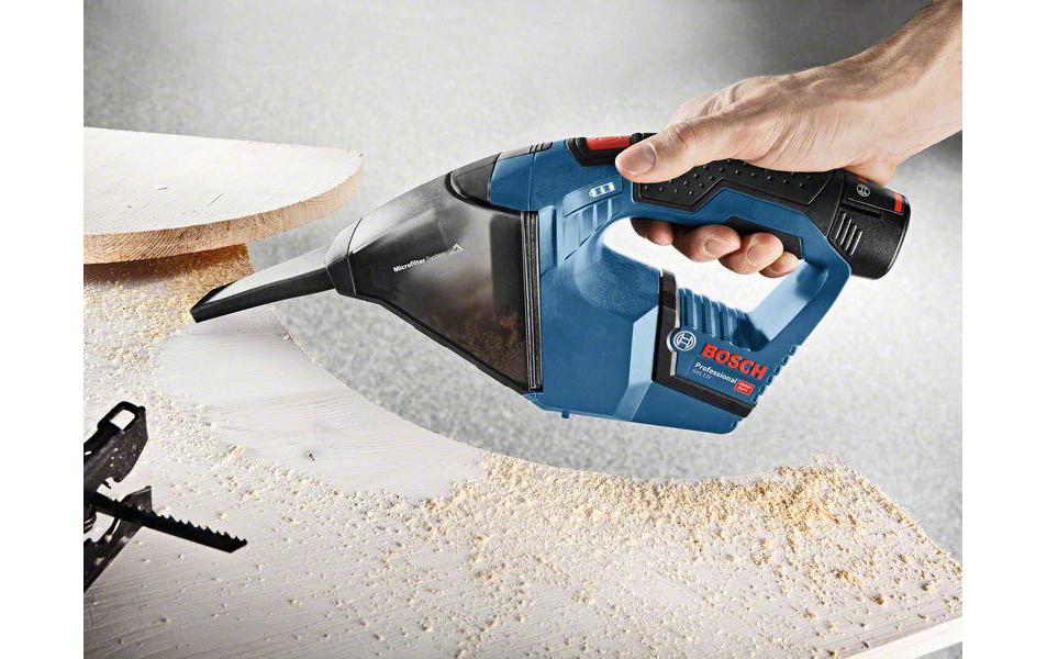 Akku-Handsauger GAS 12 V Blau/Schwarz<br>Handstaubsauger