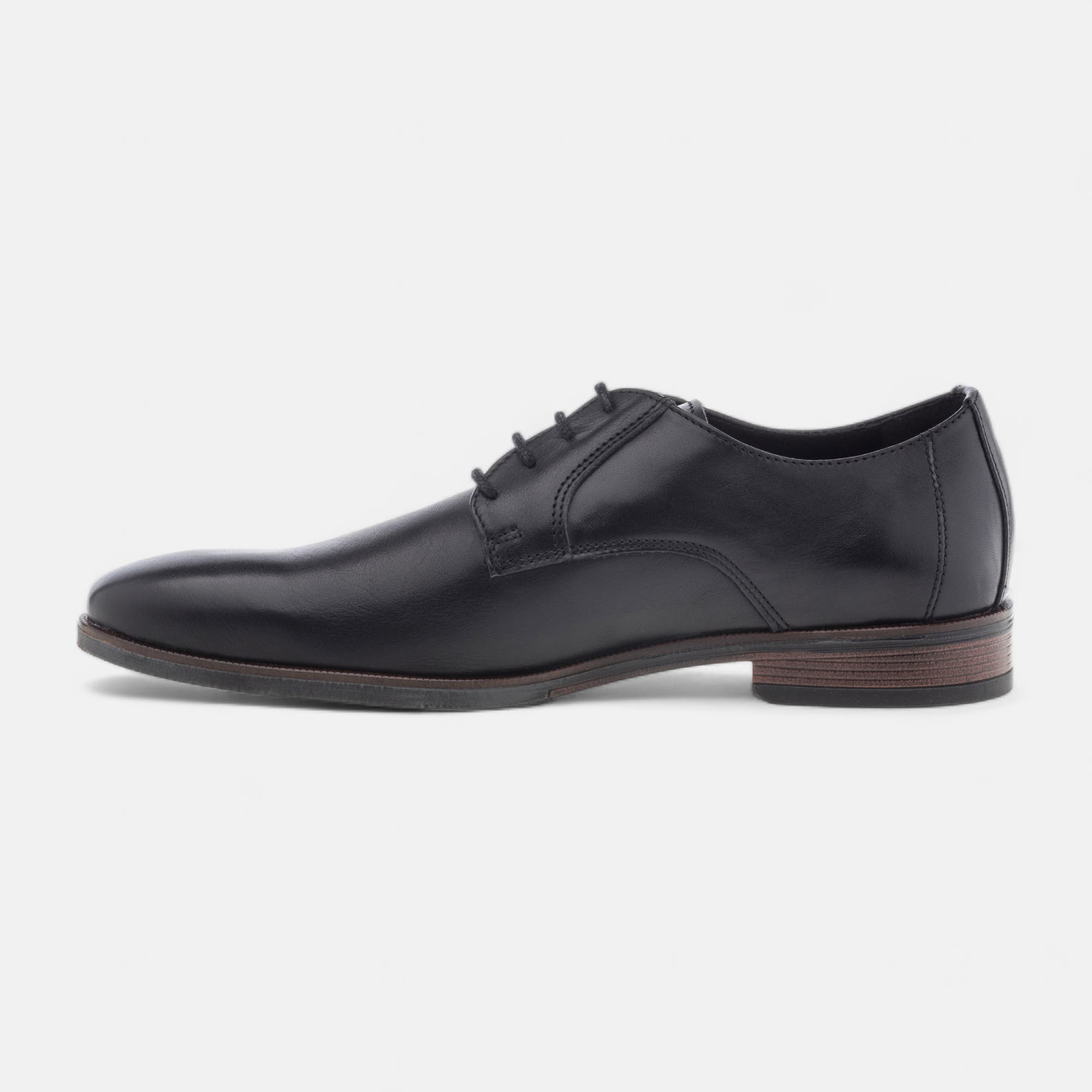 Derbies Homme en cuir noir