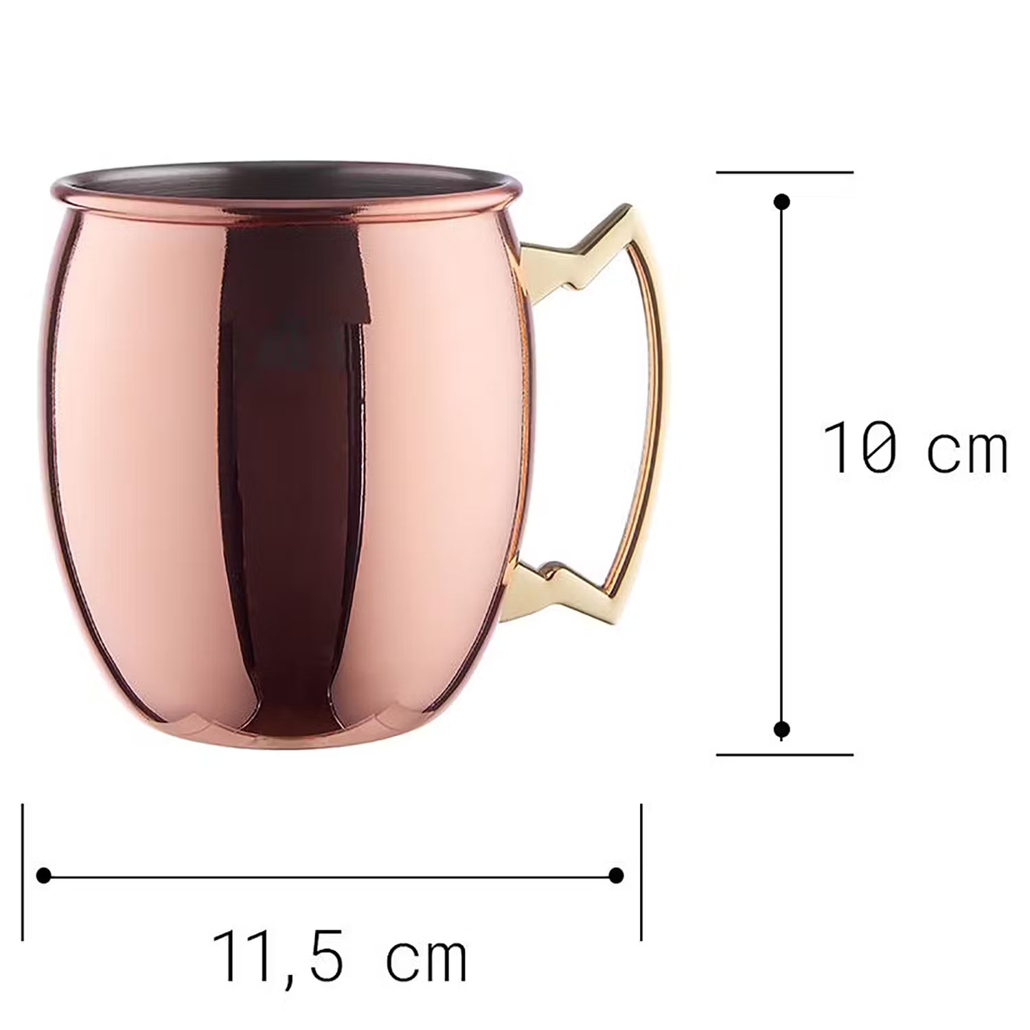 MOSCOW MULE Becher 4er-Set