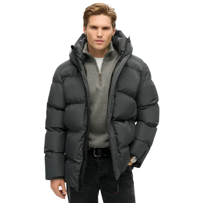 Superdry Five Baffle Hooded Sports Puffer Winterjas Heren