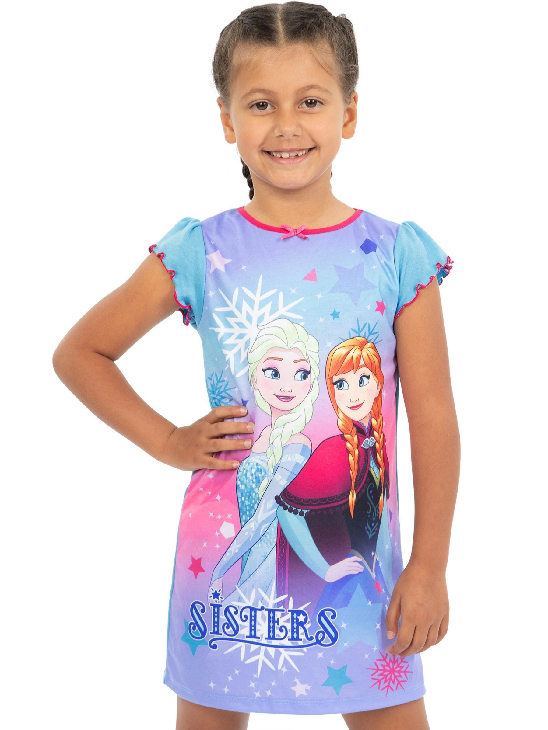 Personage Disney Frozen blauwe nachtjapon