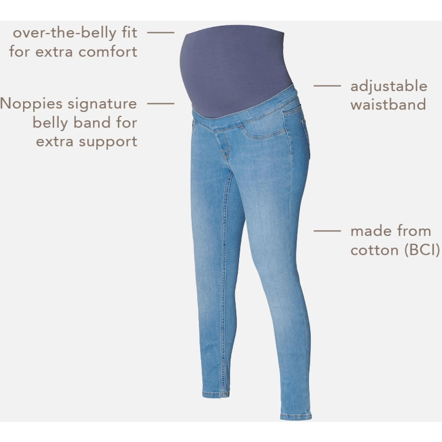 Noppies Jeggings Ella Mid Blue Denim