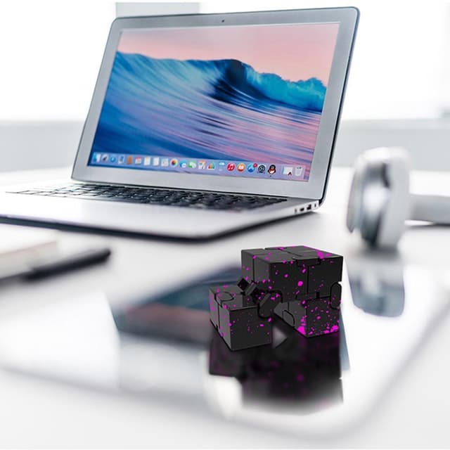 Fidget Toy Infinite Cube Stressaflastningsflipblok