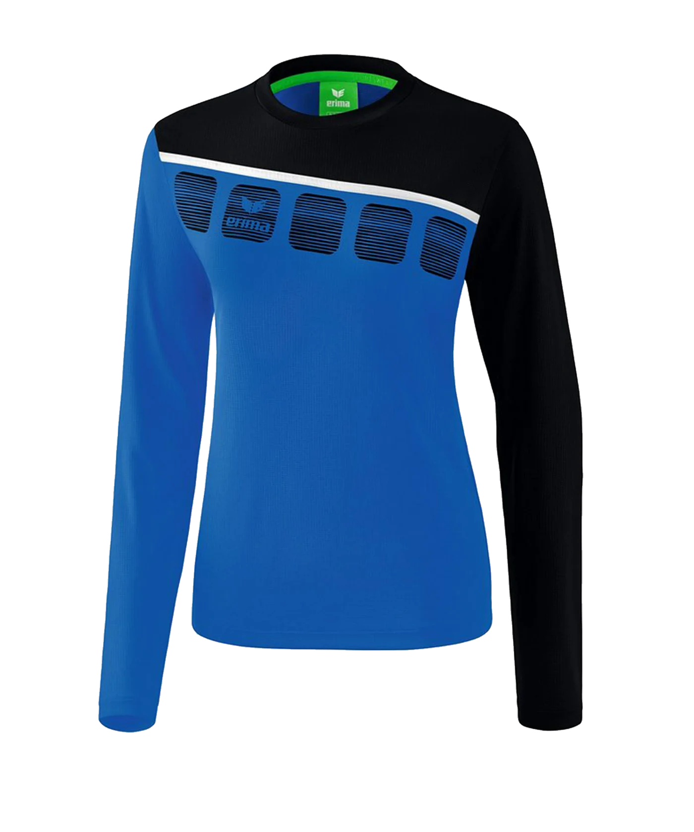 Erima 5-C Longsleeve Damen Blau Schwarz