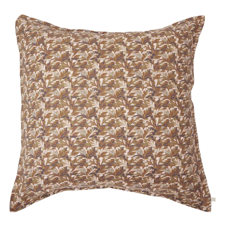 Gabrielle Paris Taies d'oreiller en percale imprimé - Set de 2 | Noisette