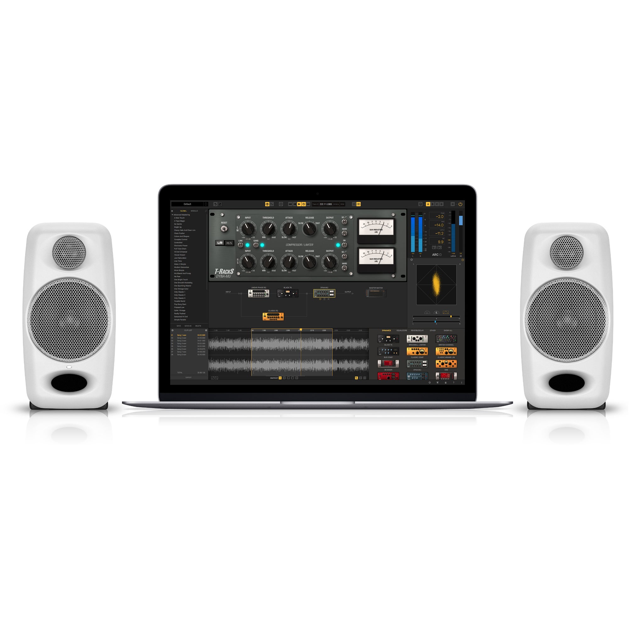 IK Multimedia iLoud Micro Monitor actieve studiomonitor WH (2x)