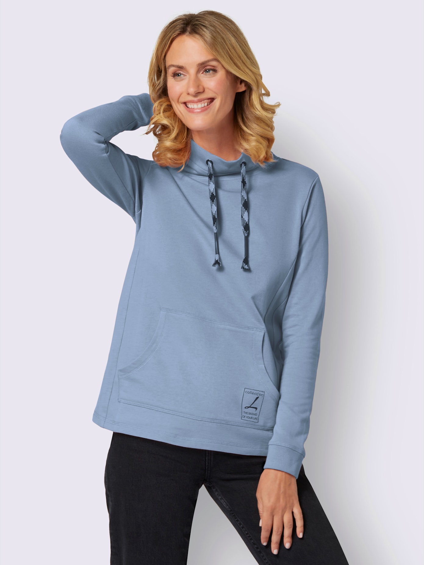 Sweat-shirt pur coton
