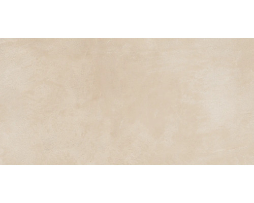 Porseleinen wand- en vloertegel Cementine 60 x 120 x 0,9 cm crème mat R10B