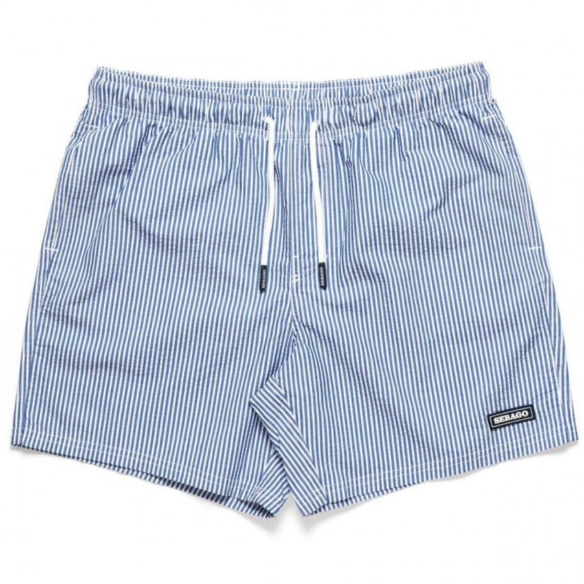 BENDSEER White Blue-MAILLOT DE BAIN SEBAGO POUR HOMME