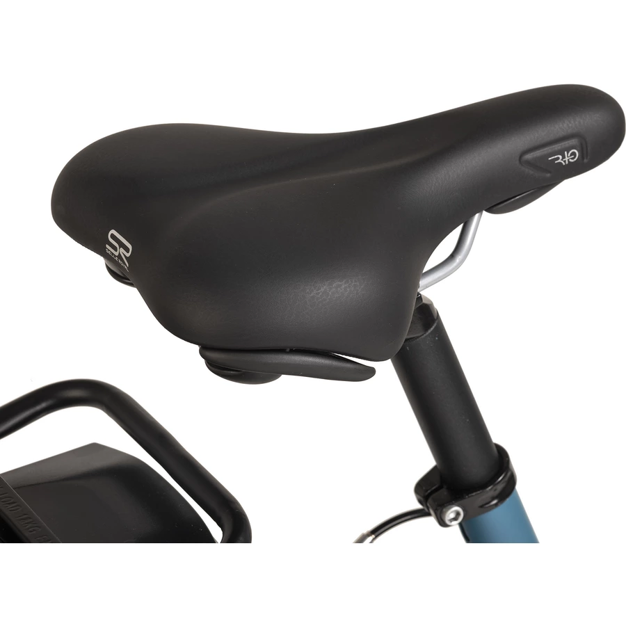 Adore E-Citybike Damen Hollandia Lido 28'' E-Bike 7 Gänge blau