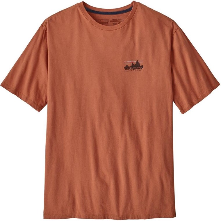 Patagonia M's '73 Skyline Organic T-Shirt Sienna Clay