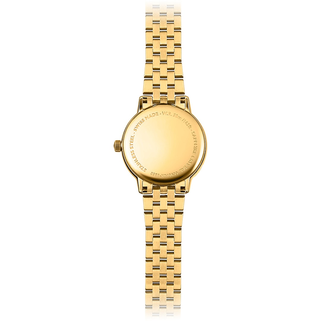 Raymond Weil Toccata Diamond Gold / Perlmutt Ø 29mm