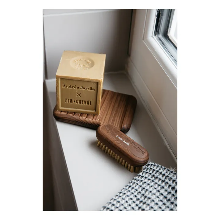 Andrée Jardin Coffret savon et brosse x Fer à Cheval