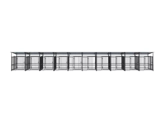 Chenil cage enclos pac noire 976 x 198 x 128 cm 02_0041755